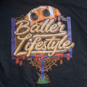 Baller Lifestyle Kids Short Sleeve Tee - Black